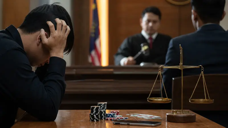 Pengadilan Malaysia: Utang Judi Tak Bisa Batal Demi Hukum Kebangkrutan