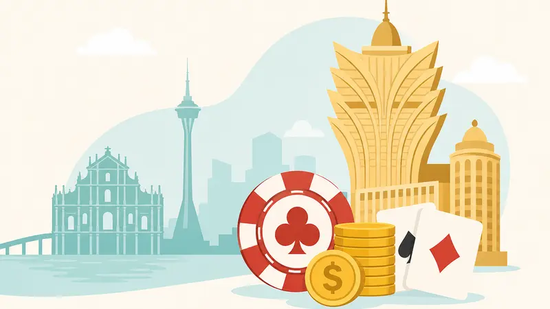 Pendapatan Kasino Macau Juli Lebih Baik dari Juni meski Turun Tahunan